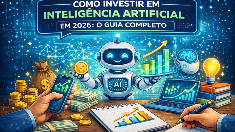 Como Investir Em Inteligência Artificial Em 2026: O Guia Completo