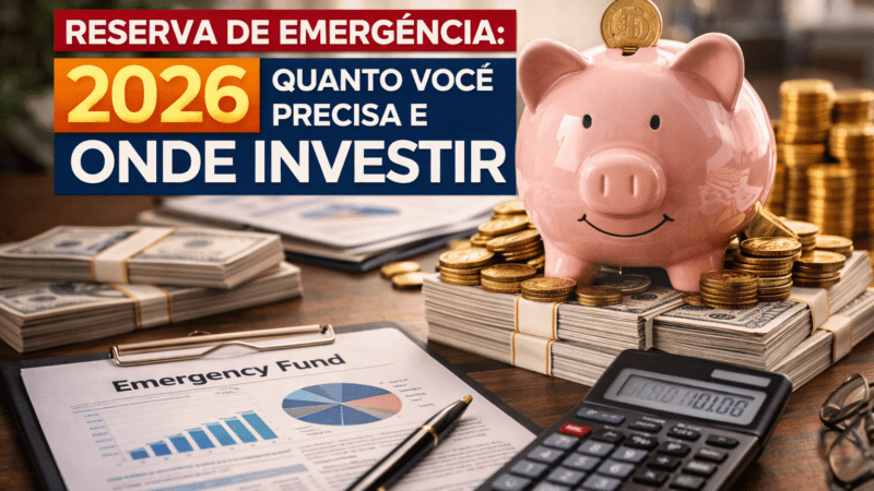 Se você ainda não tem uma reserva de emergência, pare TUDO que você tá fazendo agora e leia isso.