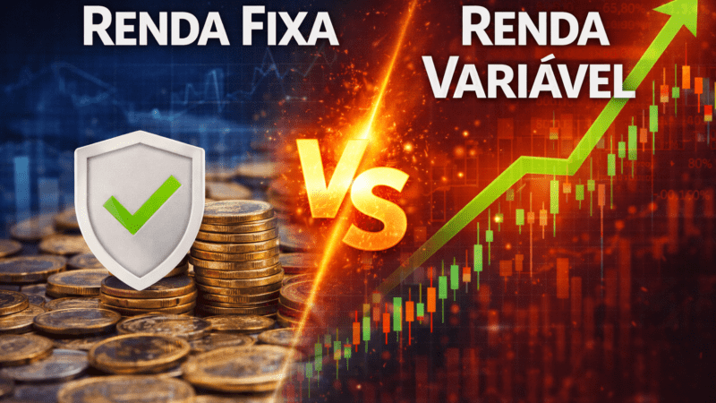 Renda Fixa vs Renda Variável: Qual a Diferença e Qual Escolher?