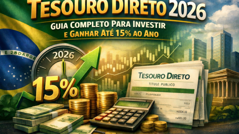 Tesouro Direto 2026: Guia Completo Para Investir e Ganhar Até 15% ao Ano