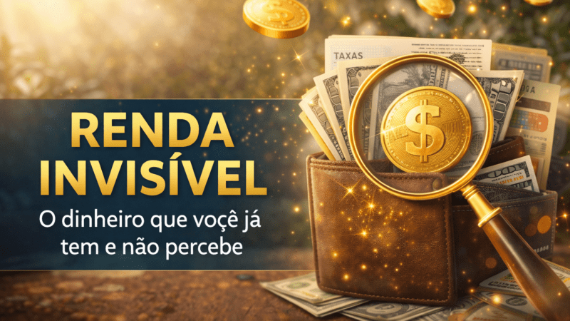 Renda Invisível: o dinheiro que você já tem e não percebe