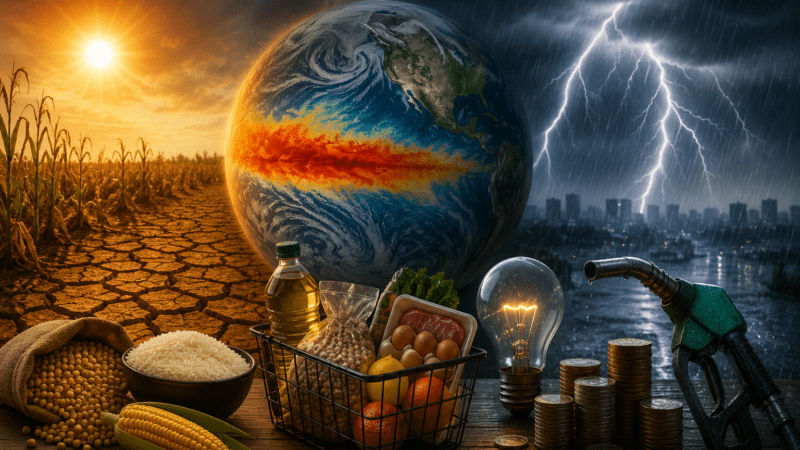 Como o El Niño Pode Afetar Seu Bolso? O Fenômeno Climático Que Mexe Com Comida, Energia e Inflação