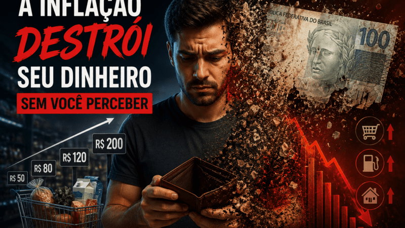 Como a Inflação Destrói Seu Dinheiro Sem Você Perceber