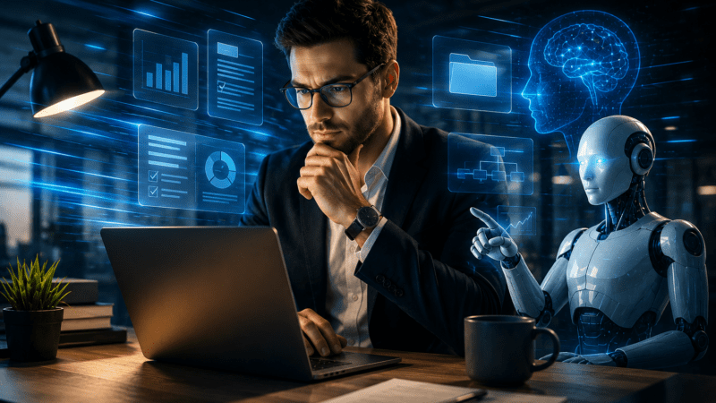 Como Usar Inteligência Artificial Para Ser 10x Mais Produtivo no Trabalho em 2026