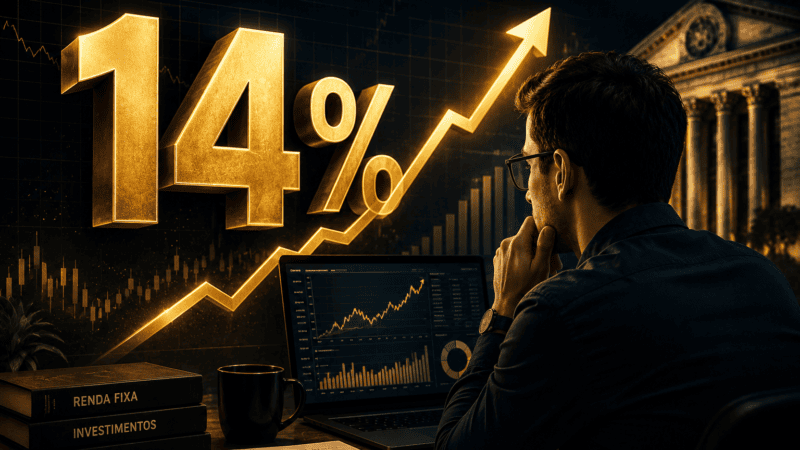 Selic a 14%: quanto rende R$ 1.000 por ano?